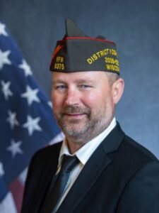 Scott Weber, VFW Department of Wisconsin District 1 Commander