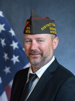 Scott Weber, VFW Department of Wisconsin District 1 Commander